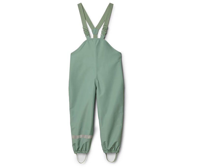 Tchibo - Kinder-Thermo-Regenhose mit Fleecefutter - Baby - Gr. 86/92 - grün