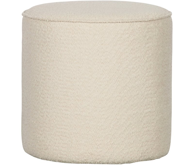 Tchibo - Woood Hocker »Sara« - 46x46x46cm - creme -
