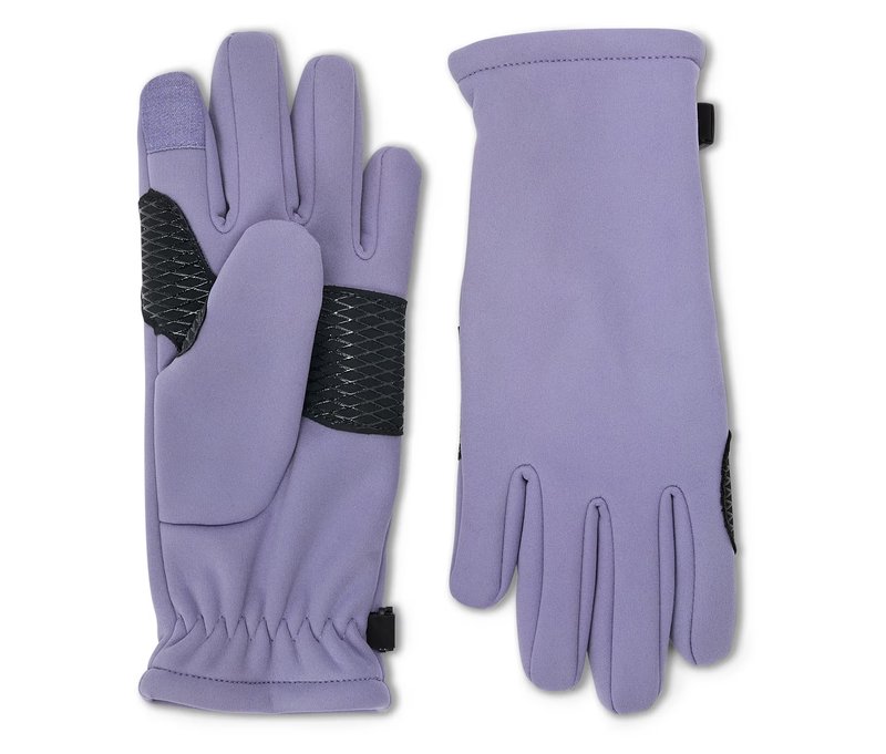 Tchibo - Kinder-Softshellhandschuhe - Mädchen - Gr. 122/128 - lila