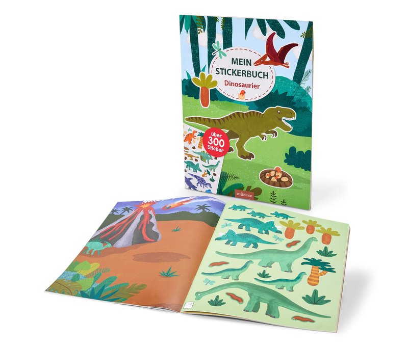 Tchibo - Mein Stickerbuch »Dinos«