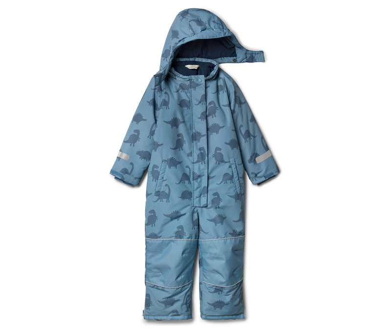 Tchibo - Kinder-Schneeanzug - Jungen - Gr. 110/116 - dunkelblau/print