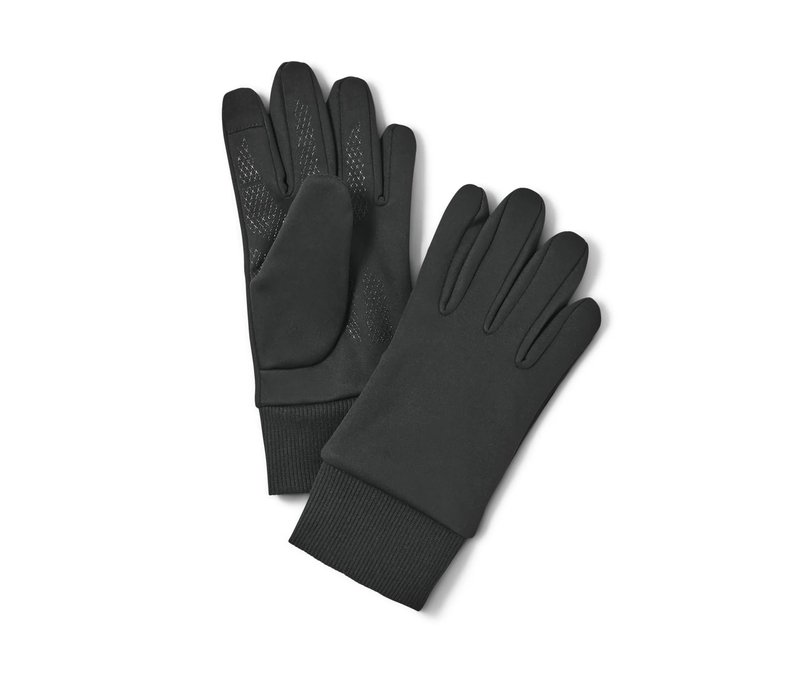 Tchibo - Kinder-Windprotection-Thermohandschuhe - Kinder - Gr. 158/164 - schwarz