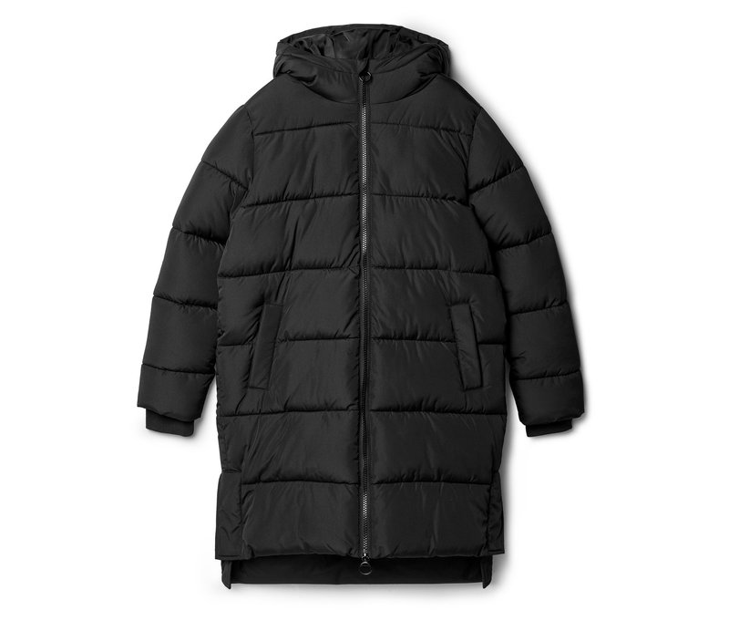 Tchibo - Kinder-Thermomantel - Mädchen - Gr. 122/128 - schwarz