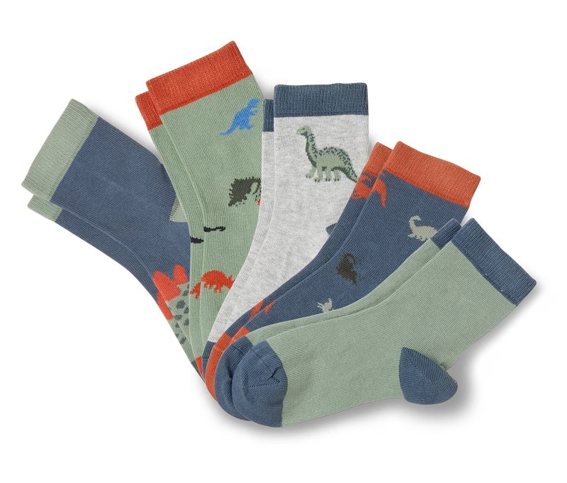 Tchibo - 5 Paar Kinder-Socken - Baby - Gr. 23-26 - blau