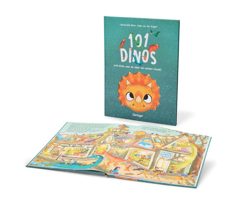 Tchibo - Buch »101 Dinos und alles, was du über sie wissen musst!«