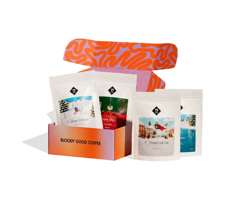 19grams Adventskalender Espresso Classic - 4x 250 g Ganze Bohne