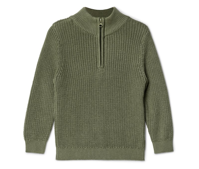 Tchibo - Kinder-Strick-Troyer - Baby - Gr. 86/92 - grün