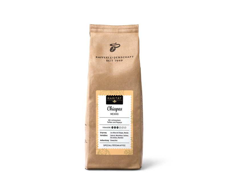 Tchibo - Rarität Chiapas Mexiko - 500 g Ganze Bohne - Intensität: 3/6
