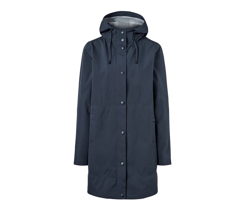 Tchibo - Hardshell-Regenparka - Damen - Gr. 44 - dunkelblau