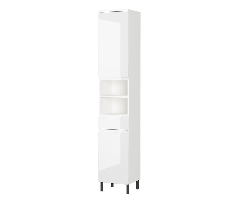 Tchibo - Hochschrank »Salinas« - 34x34x190cm - weiß -
