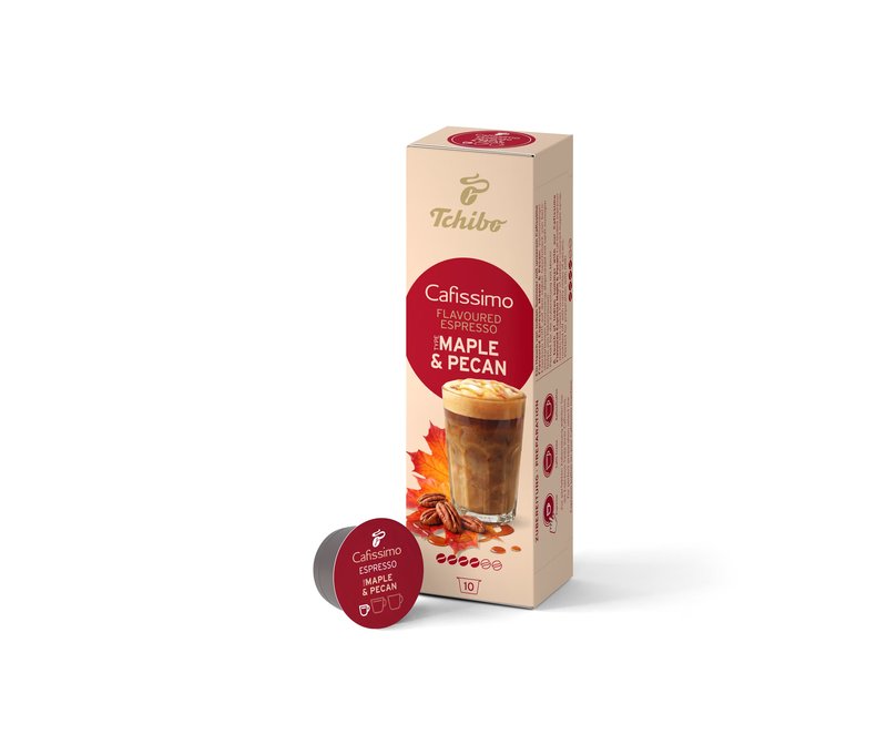 Cafissimo Flavoured Espresso - Maple & Pecan - 10 Kapseln - Intensität: 4/6