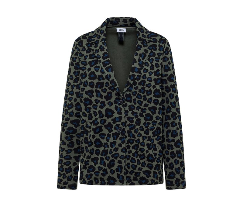 Tchibo - Cecil Jerseyblazer - Damen - Gr. XL - olivgrün