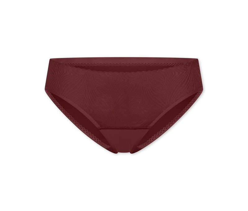 Schiesser Rio-Slip - Damen - Gr. 46 - bordeaux