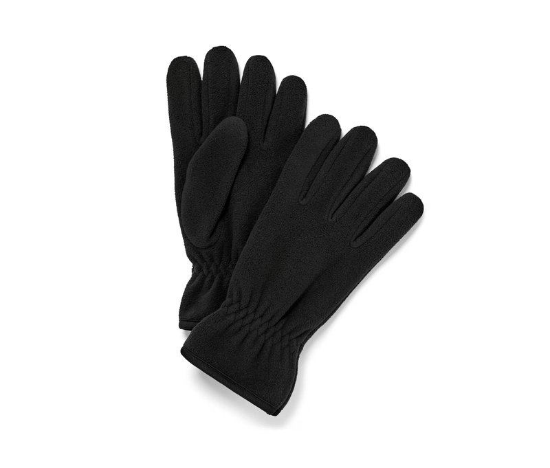 Tchibo - Fleece-Handschuhe - Unisex - Gr. 6,5 - schwarz