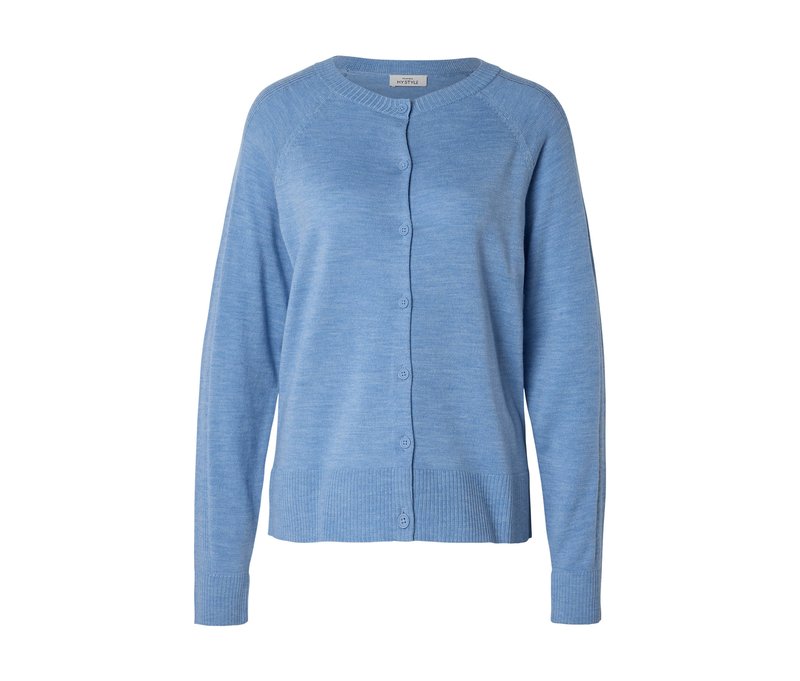 Tchibo - Merino-Cardigan - Damen - Gr. S - blau