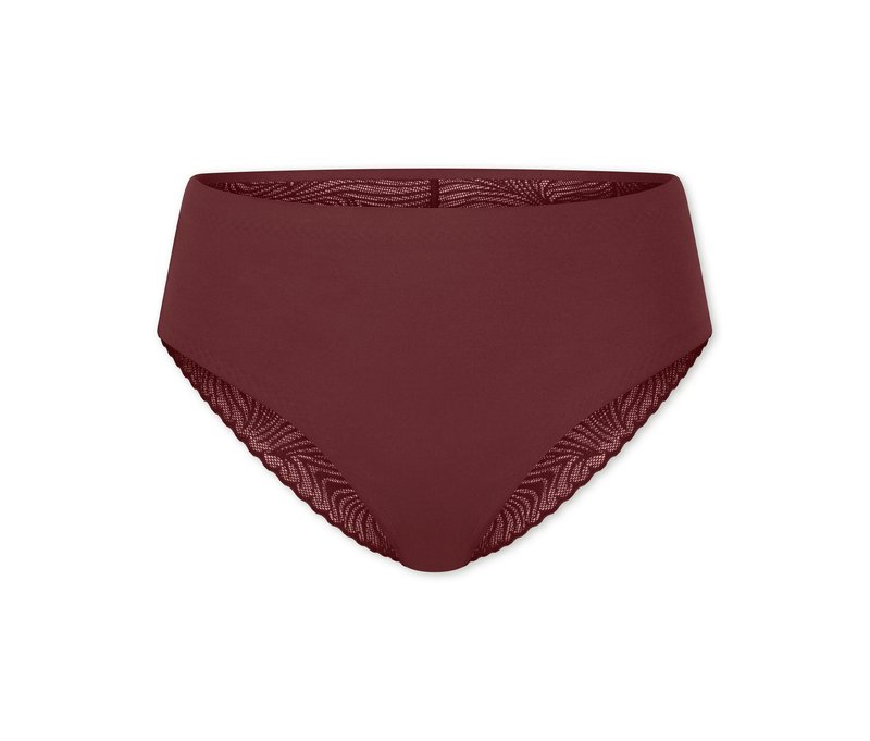 Schiesser Tai-Slip - Damen - Gr. 44 - bordeaux