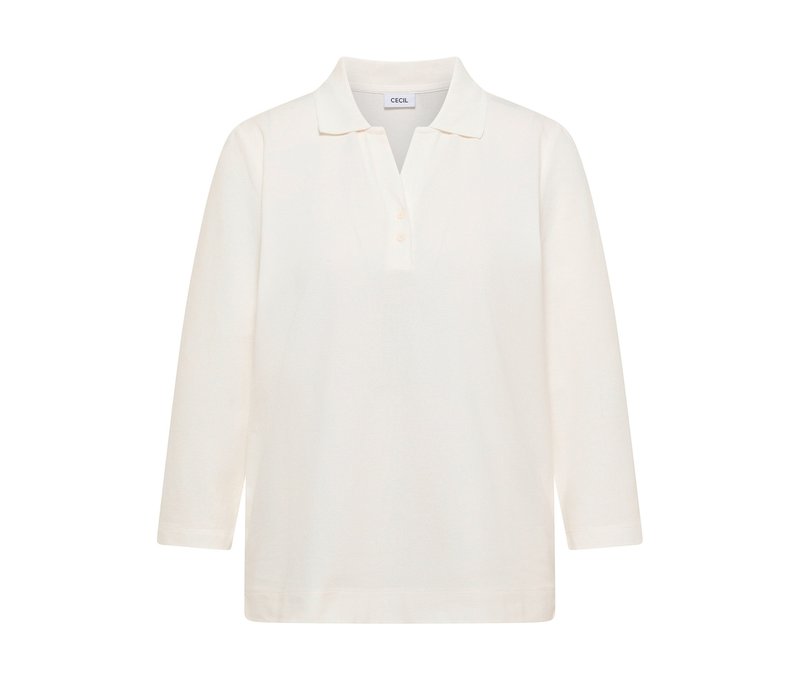 Tchibo - Cecil 3/4-Poloshirt - Damen - Gr. L