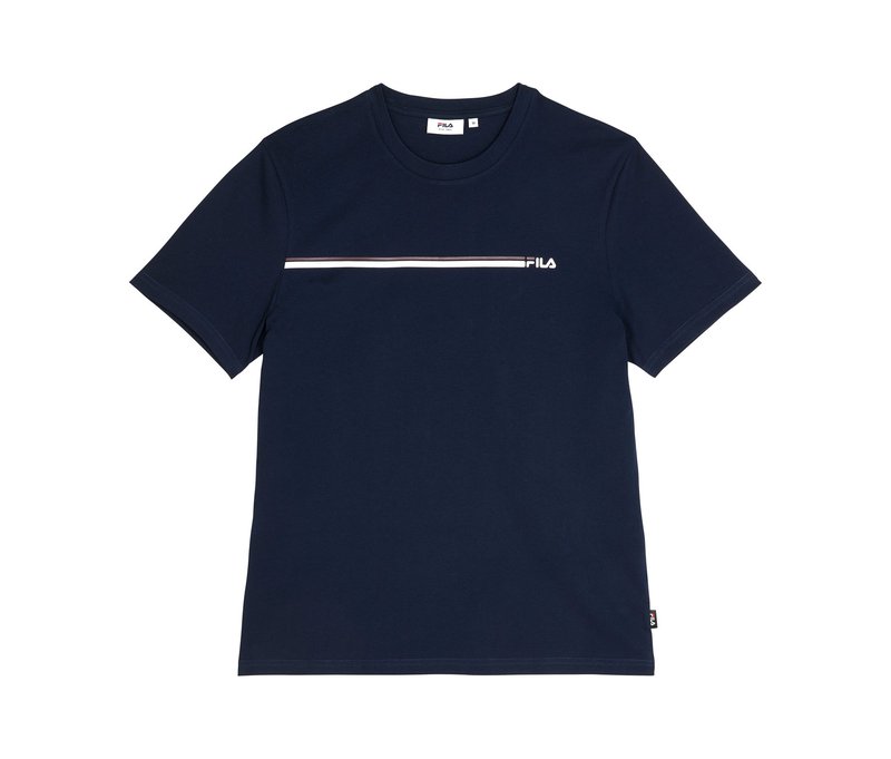 Fila Herren-T-Shirt - Herren - Gr. L - dunkelblau