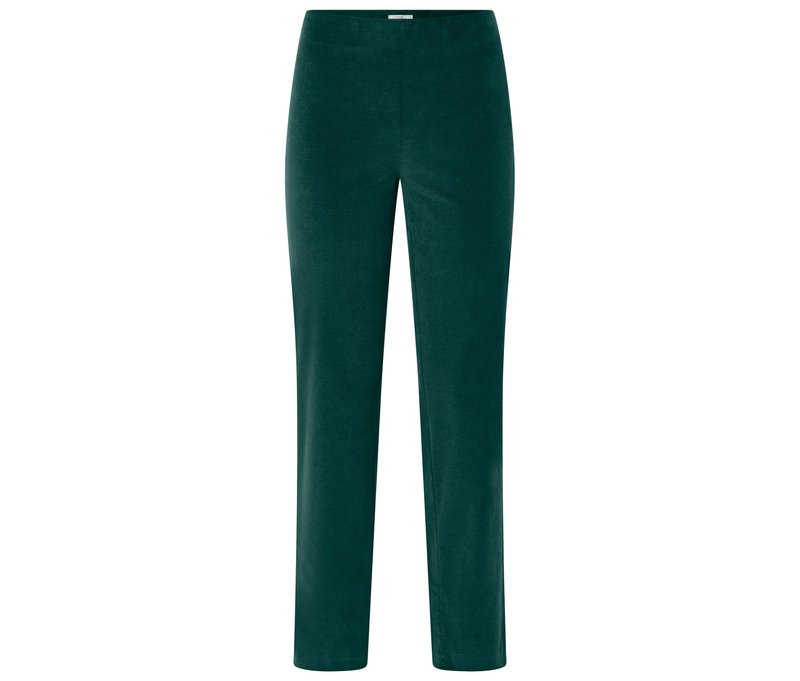 Tchibo - Cord-Stretchhose - Damen - Gr. 46 - dunkelgrün