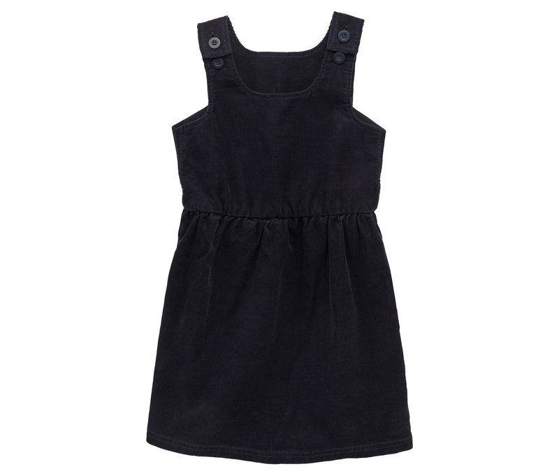 Tchibo - Jako-O Kinder Cordkleid - Gr. 128/134 - blau