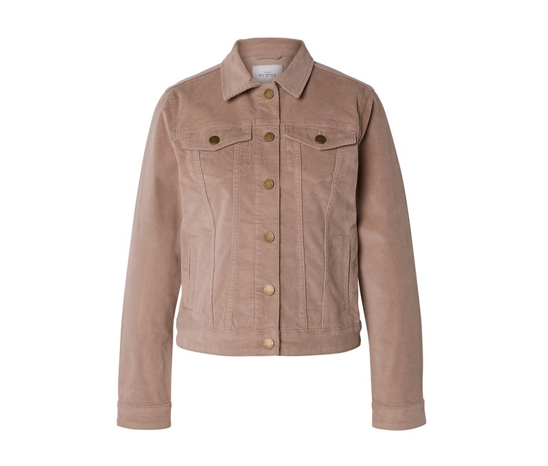 Tchibo - Cordjacke - Damen - Gr. 40 - cognac