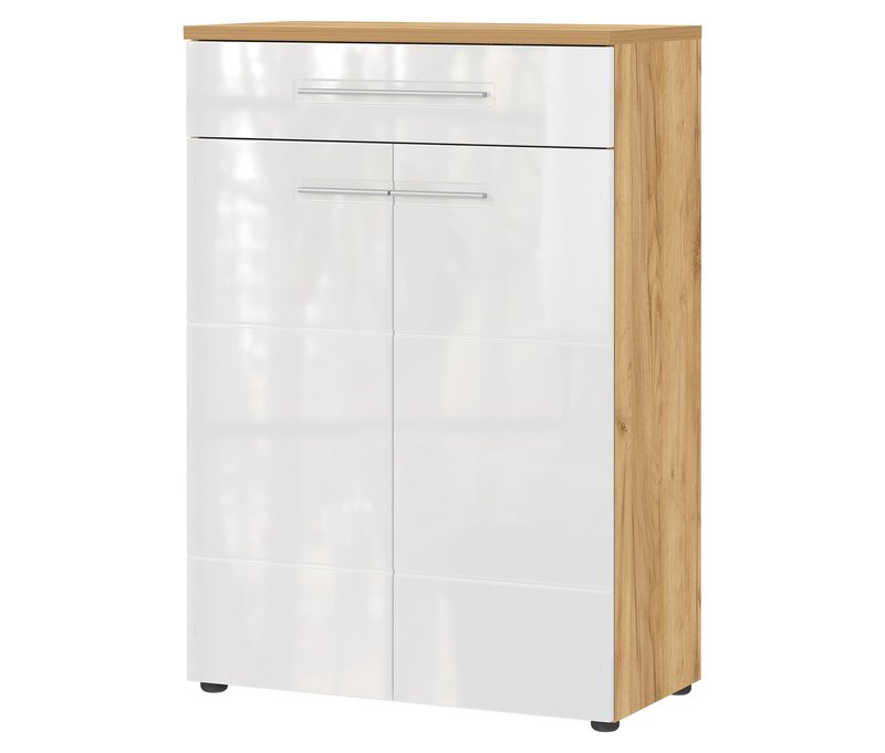 Tchibo - Schuhschrank »Aledo« - 75x41x110cm - silber -