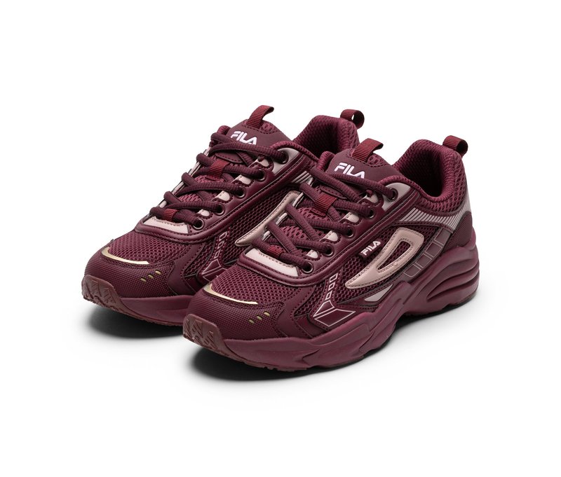 Fila Netgrind Damen-Sneaker - Damen - Gr. 42 - weinrot