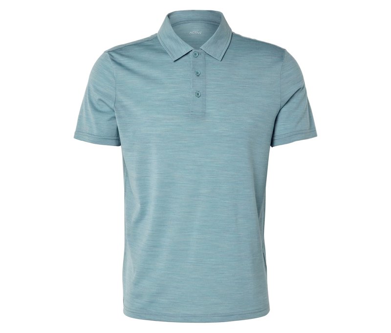 Tchibo - Poloshirt - Herren - Gr. L - türkis
