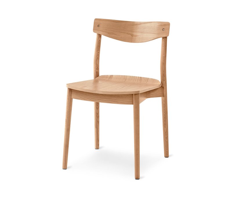 Tchibo - Holzstuhl - 47x48,8x77,8cm - braun -