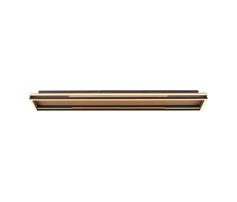 Paul Neuhaus Deckenleuchte »Sveja« - 100x18x7,3cm - schwarz -