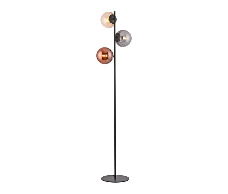Tchibo - Just Light Stehleuchte »Shiny« - 20,5x29,5x56,5cm - schwarz -