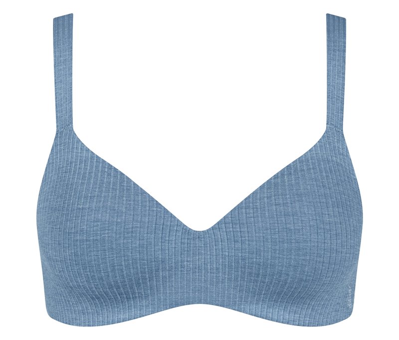 sloggi Zero Feel Pure THE UP TShirt Bra - Damen - Gr. XL - blau
