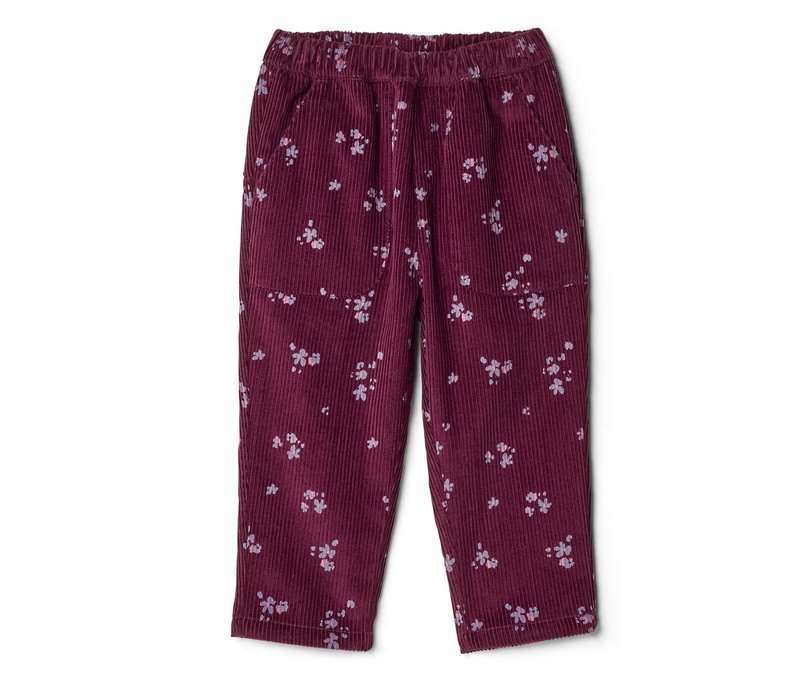 Tchibo - Kinder-Cord-Pull-on-Pants – Fit »Jona« - Baby - Gr. 86/92 - dunkellila