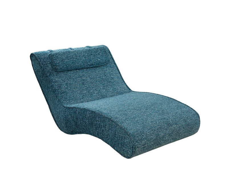 Tchibo - Liege »Mysa« - 103x175x85cm - blau -