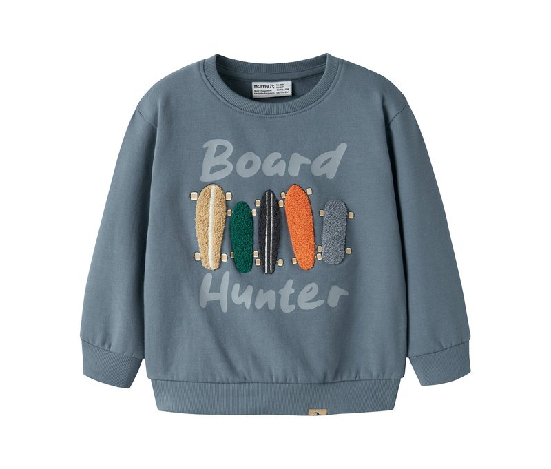 Tchibo - Name IT Kinder-Sweatshirt - Gr. 98 - blau