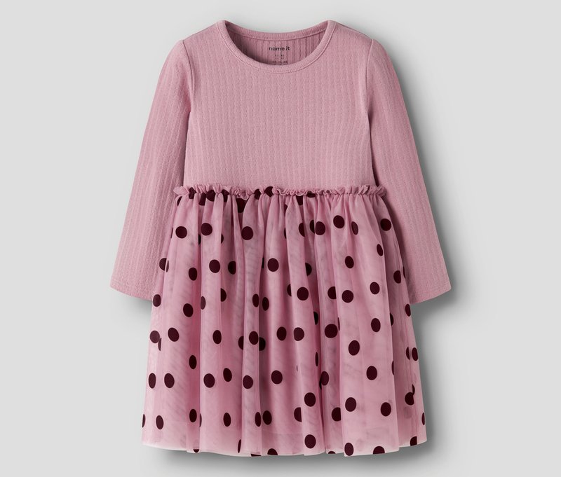Tchibo - Name IT Kinderkleid - Gr. 98 - rosa
