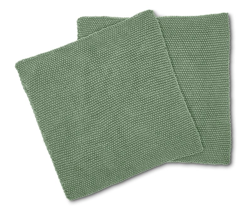Tchibo - 2 Spültücher - grün
