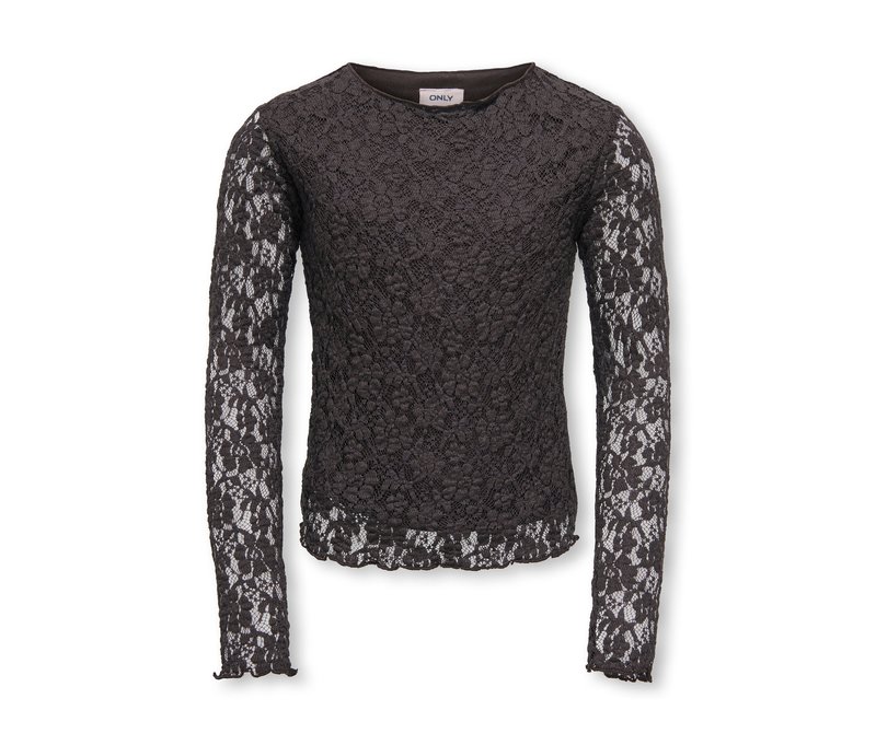 Tchibo - Only Girls Leika Shirt Spitze - Mädchen - Gr. 122/128