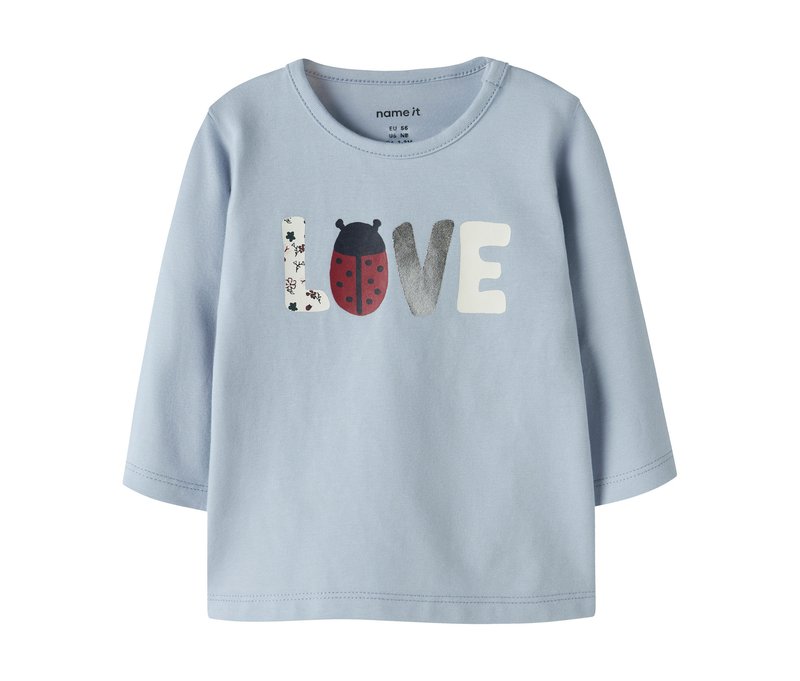 Tchibo - Name IT Baby-Langarmshirt - Baby - Gr. 80 - blau
