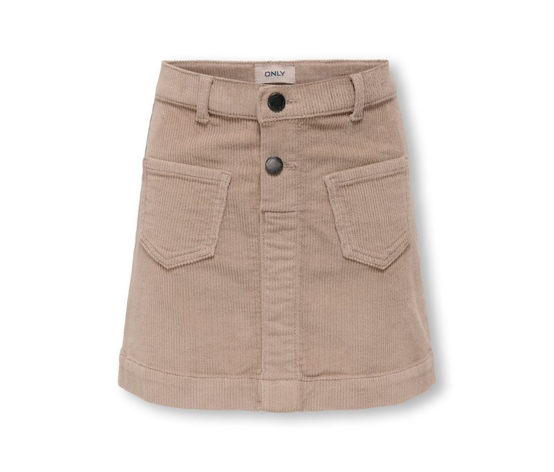 Tchibo - Only Girls Amazing Global Cordrock - Mädchen - Gr. 164 - braun