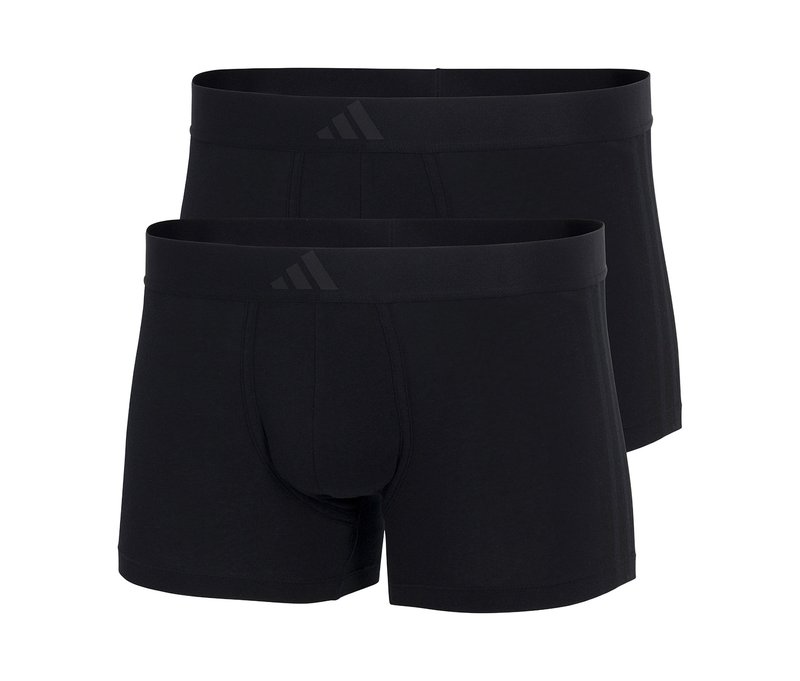 Tchibo - 2 adidas Active Flex Cotton Slipboxer - Herren - Gr. Xl/7 - schwarz