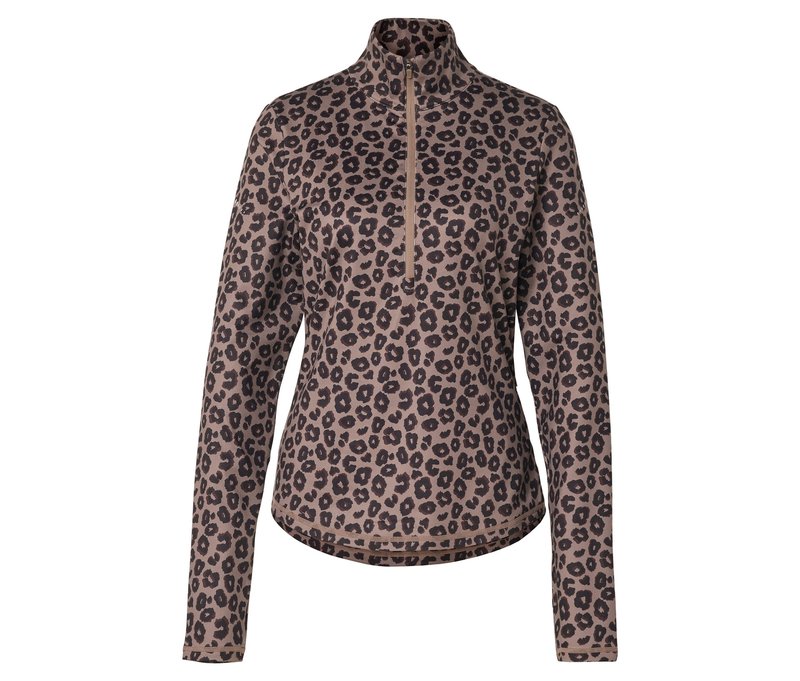 Tchibo - Thermo-Sportshirt mit Half-Zip - Damen - Gr. M