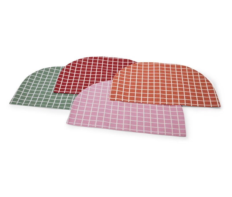 Tchibo - 4 Platzsets - orange