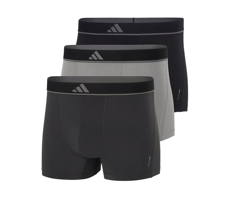 Tchibo - 3 adidas Active Micro Flex Slipboxer - Herren - Gr. Xxl/8 - grau