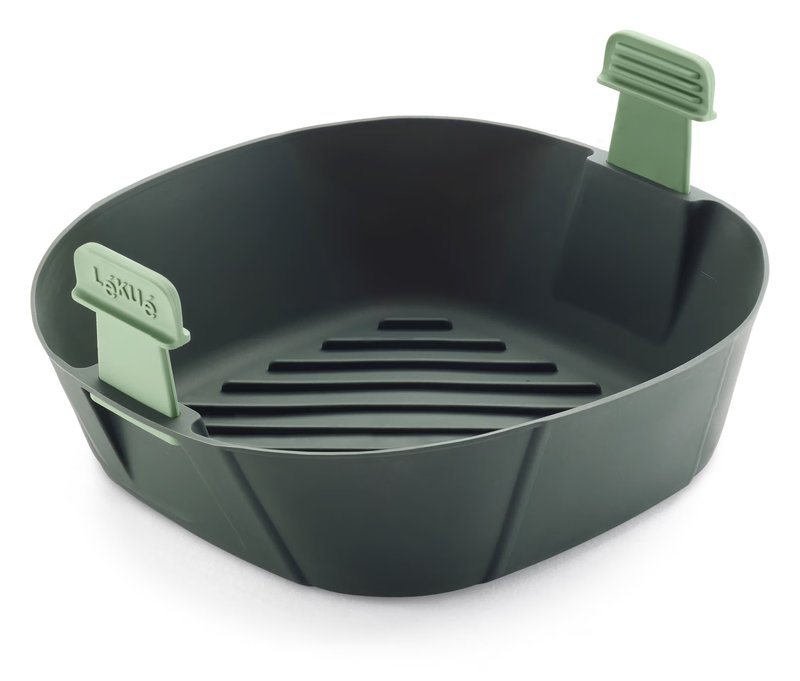 Lékué Airfryer-Korb L - dunkelgrau