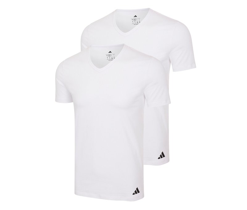 Tchibo - 2 adidas Active Flex T-Shirts - Herren - Gr. Xxl/8 - weiß