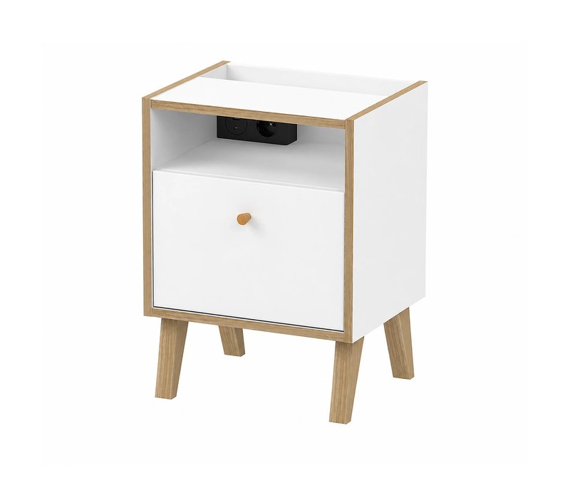 Tchibo - Nachttisch »Lucka« - 40,2x32,7x54cm - braun -