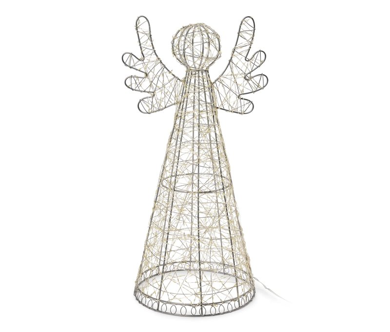 Tchibo - Outdoor-LED-Engel - silber