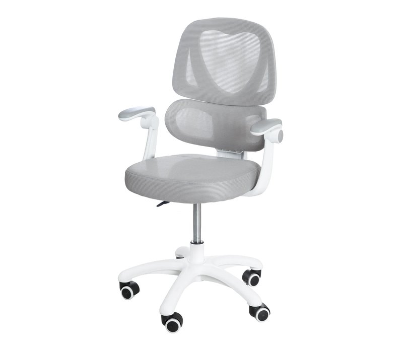 Roba Bürostuhl mit geteilter Rückenlehne und Armlehnen - 55x45x89cm -