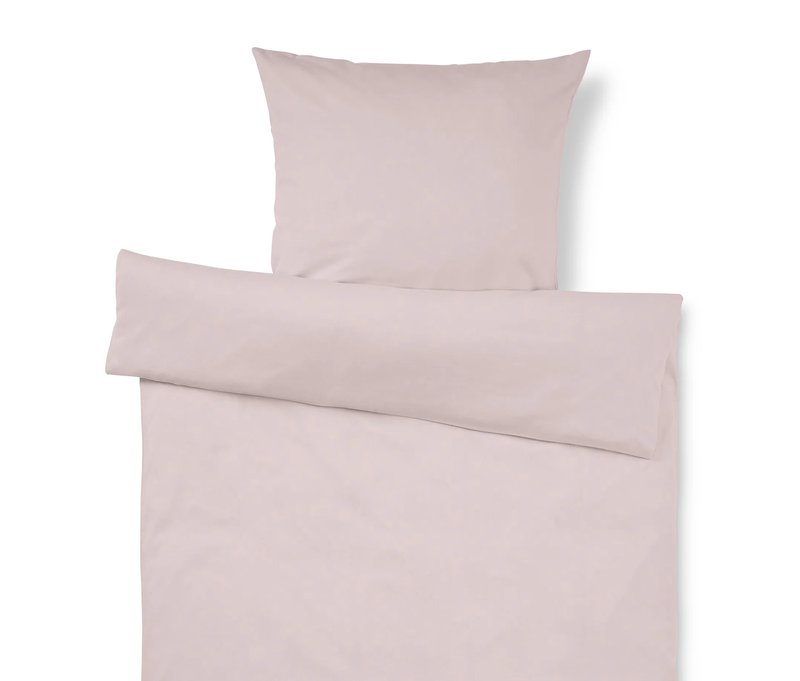Tchibo - Flanell-Bettwäsche - rosé